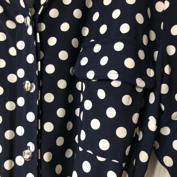 Blue polka dot dress - Picture 4 of 8